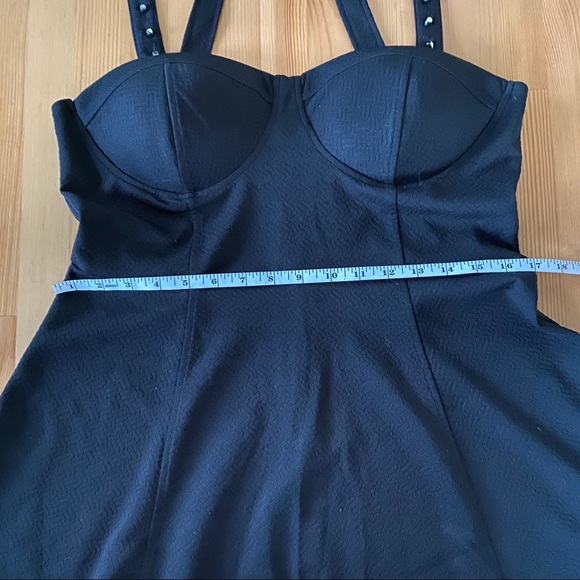 NWOT Material Girl Black Studded Dress - Picture 8 of 16